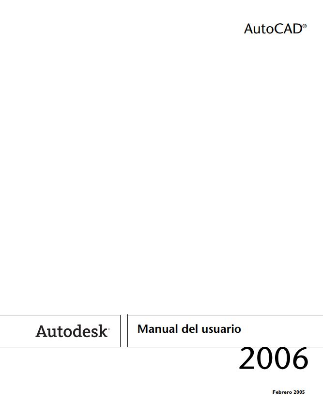 Imágen de pdf Manual Autocad 2006
